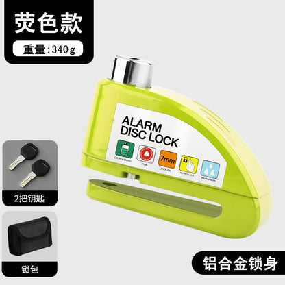 Universal Electric Bike Disc Brake Lock Motorcycle Lock Anti-Theft Bicycle Alarm Disc Brake Lock Mountain Bike Lock Bicycle Lock