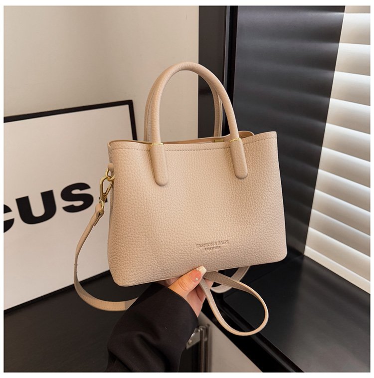 Single Shoulder Bag with Stitching, Single Shoulder Crossbody Handbag for Women, Zipper PU