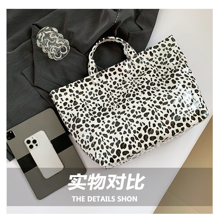 Leopard Print Handheld Large Bag Tote Bag