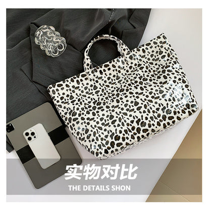 Leopard Print Handheld Large Bag Tote Bag