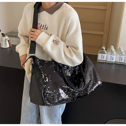 Sequin fashion Large Capacity Travel Bag