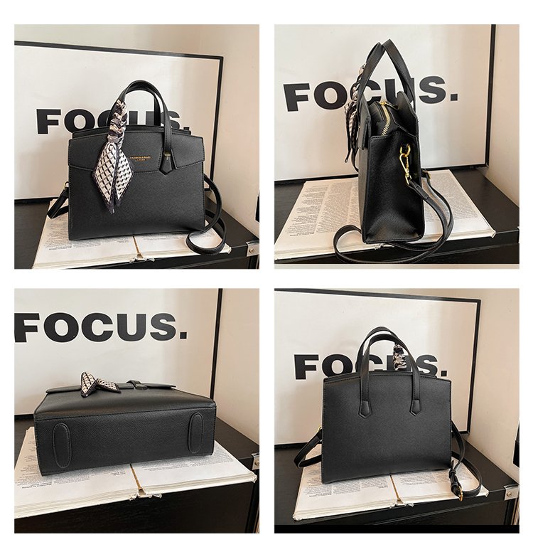 Single Shoulder Bag One Size Small Square Bag Women's Bag PU 2025 Autumn Zipper