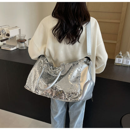 Sequin fashion Large Capacity Travel Bag