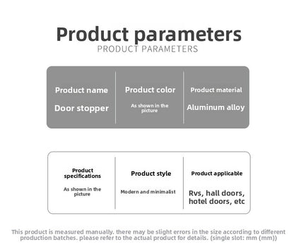 Adjustable Door Stopper Hotel Security Anti-Theft Home Door Blocker Door Stopper Door Blocker for Women Portable Alarm Device