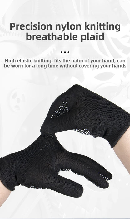 FOR WHOLE SALE ONLY PRICE ON REQUEST                                         Labor Protection Gloves Nylon Non-Slip Dotted Gloves Driving Handling Express Thin 13-Pin Touch Screen Dotted Work Gloves