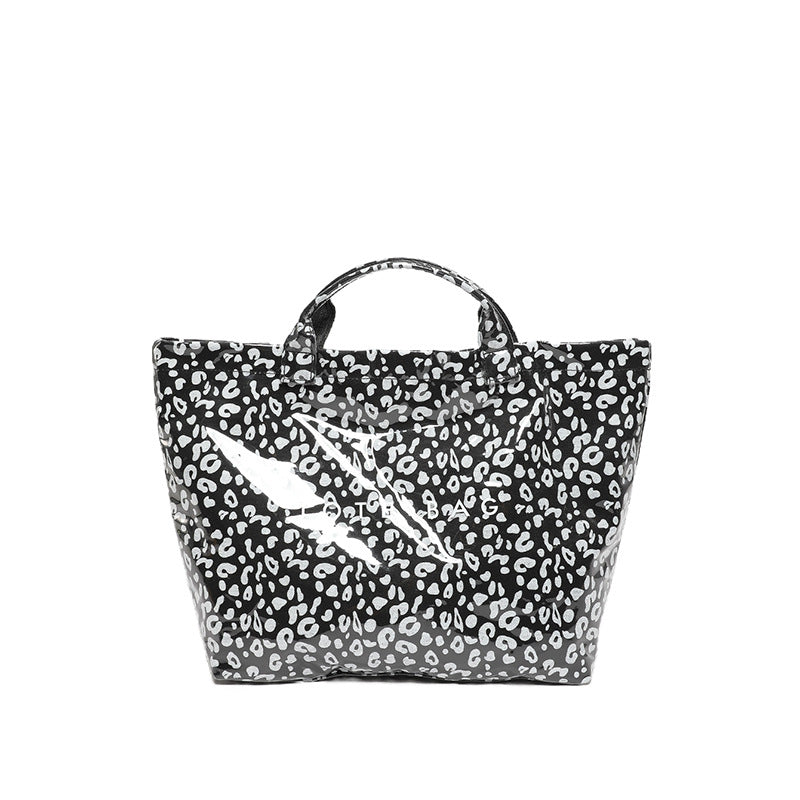 Leopard Print Handheld Large Bag Tote Bag