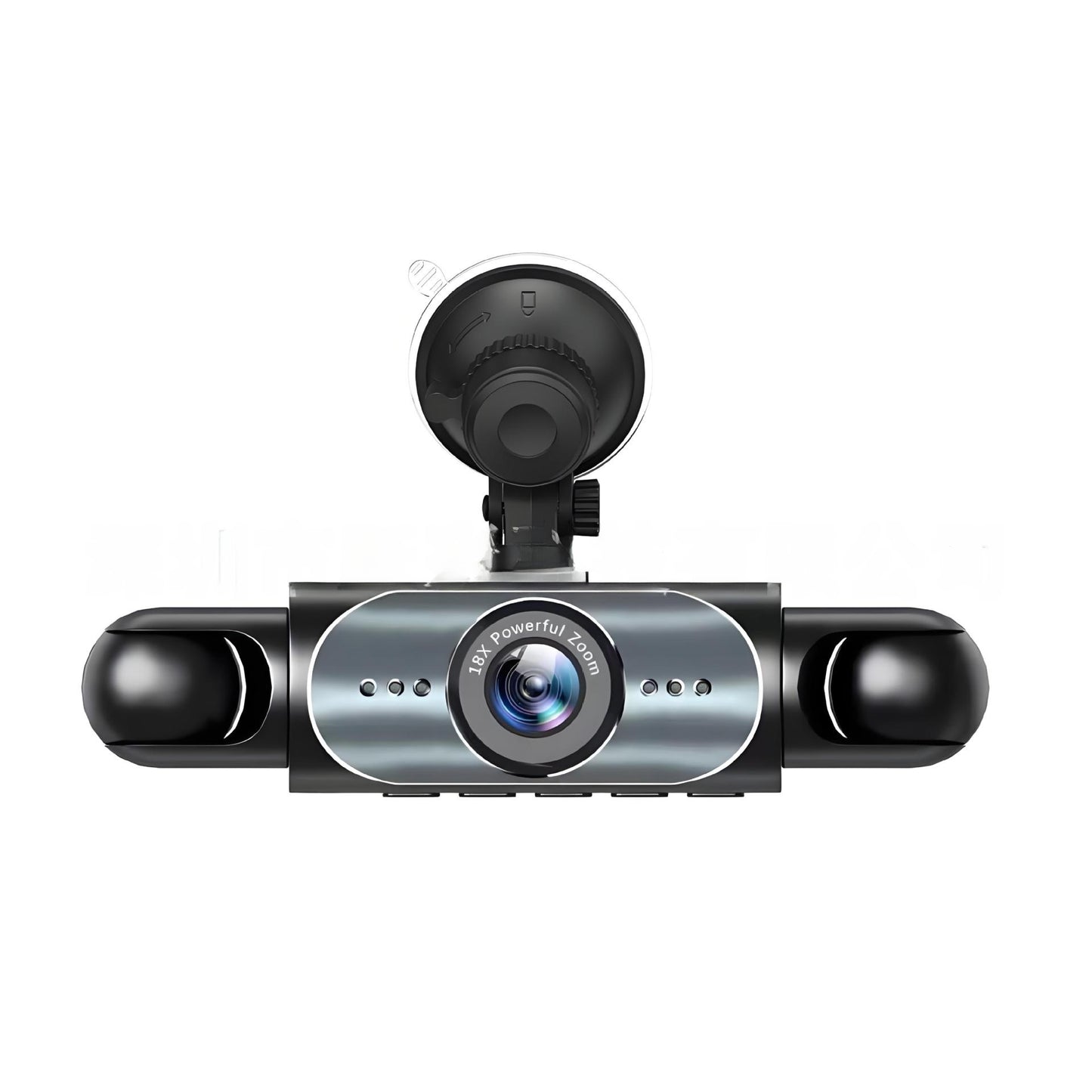 Four-Lens Surveillance Dash Cam HD 1080P Front Left Right Rear with Reversing Image.