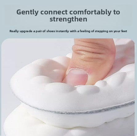 PU Height Increase Insoles for Men and Women, Invisible Inner Height Increase Pads, Non-Deforming, Non-Collapsing, Ultra-Soft Shock-Absorbing Height Increase Pads, Sports Thickened