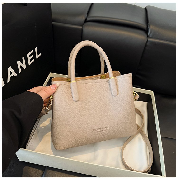 Single Shoulder Bag with Stitching, Single Shoulder Crossbody Handbag for Women, Zipper PU