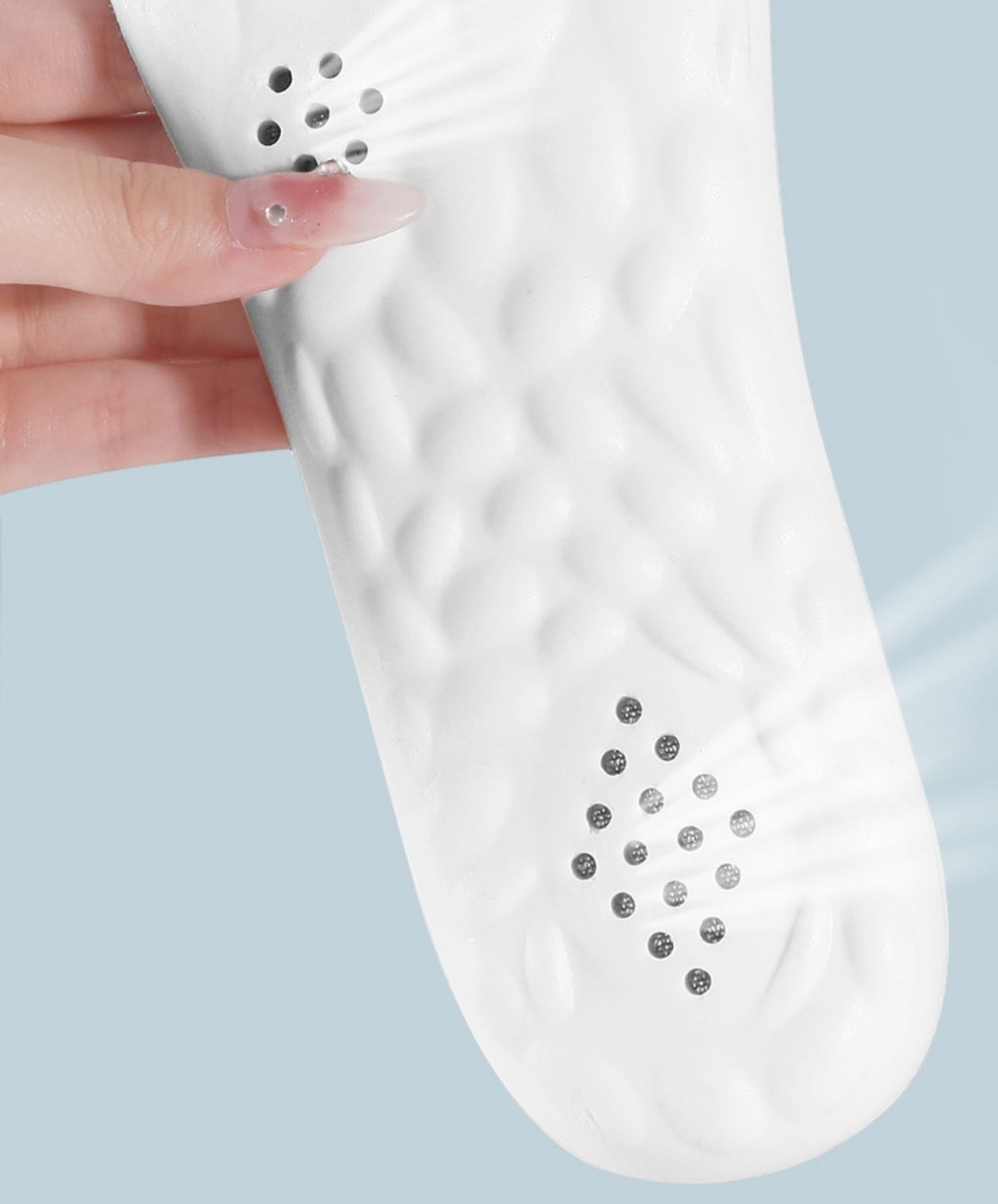 PU Height Increase Insoles for Men and Women, Invisible Inner Height Increase Pads, Non-Deforming, Non-Collapsing, Ultra-Soft Shock-Absorbing Height Increase Pads, Sports Thickened