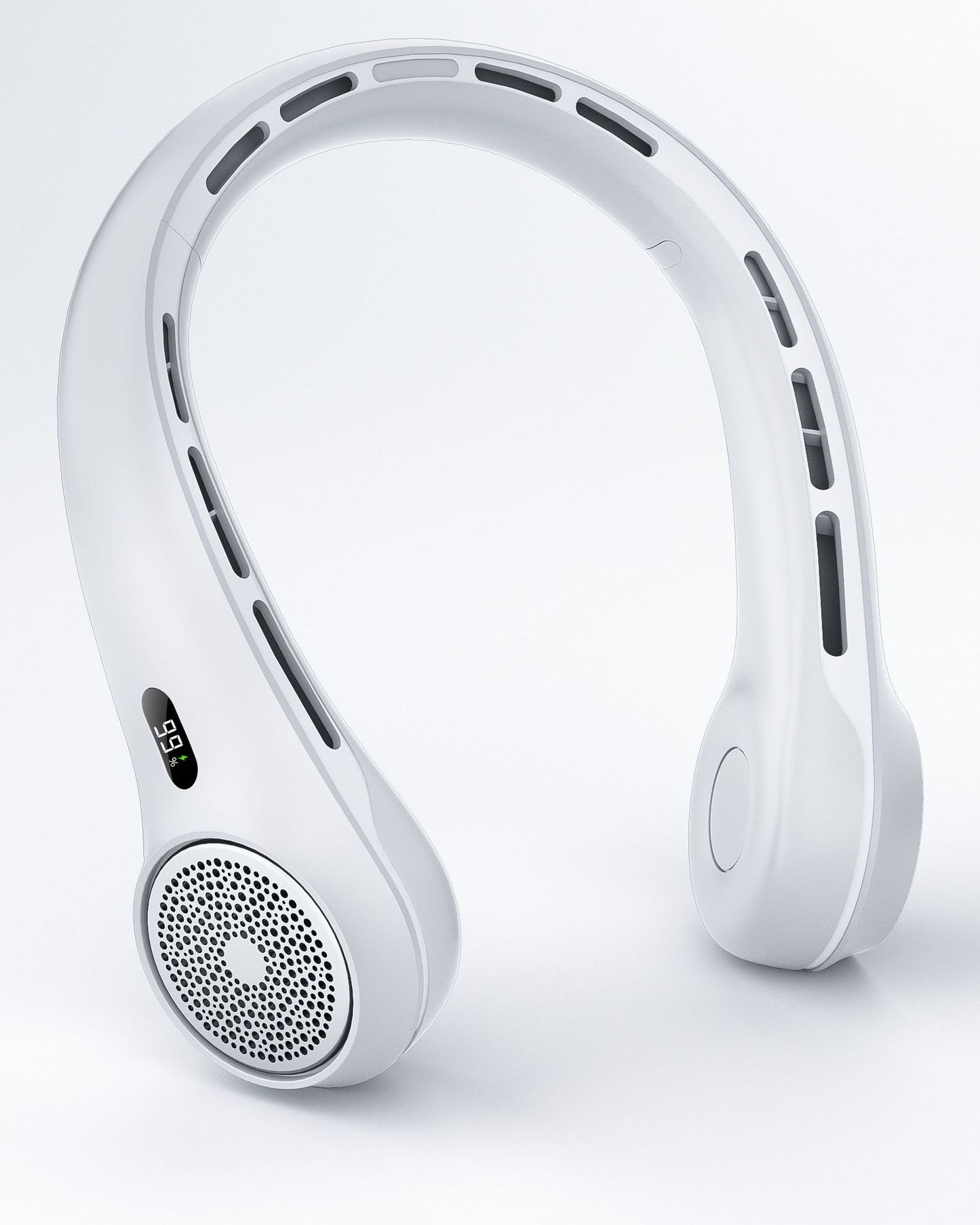 Premium New Neck Hanging Fan Silent Cooling Mini USB Neck Hanging Small Fan Rechargeable Long Battery Life