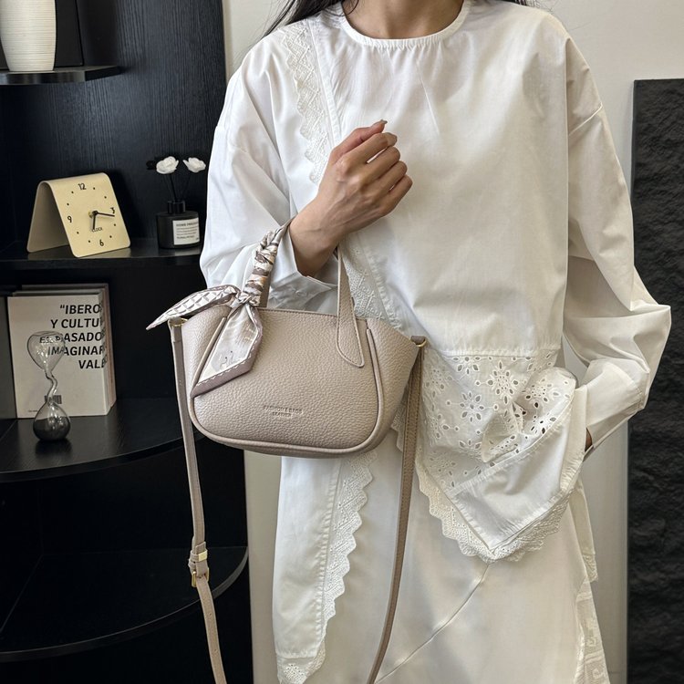 Women's Bag Vegetable Basket Bag PU Zipper Crossbody Handbag One Size