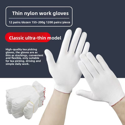 FOR WHOLE SALE ONLY PRICE ON REQUEST                                       Touchscreen Wear-resistant Nitrile Non-slip Coated Work Gloves for Construction Site Wholesale N518 Labor Protection Gloves