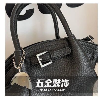 Zipper Tote Bag Women's Bag PU2025 Spring One Size Crossbody Handbag