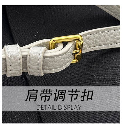 Women's Bag Vegetable Basket Bag PU Zipper Crossbody Handbag One Size