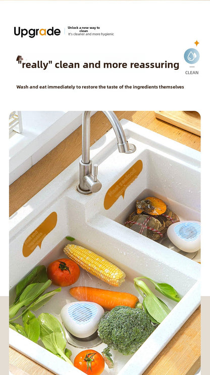 Custom Household Small Fruit Washer Tableware Vegetable Meat Purifier USB Hydroxyl Purifier