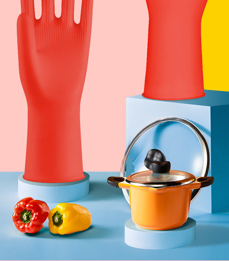 FOR WHOLESALE ONLY PRICE GIVEN ON DEMAND.              Rubber Gloves Waterproof Household Latex Gloves for Kitchen Cleaning and Laundry Dishwashing Wholesale