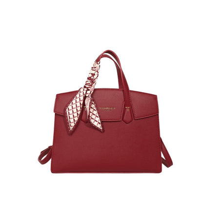 Single Shoulder Bag One Size Small Square Bag Women's Bag PU 2025 Autumn Zipper