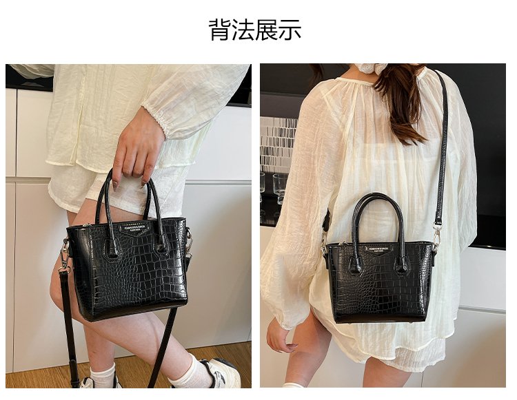 Single Shoulder Crossbody Handbag Zipper Women's Bag PU