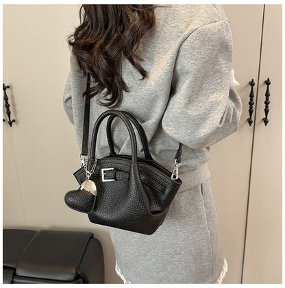 Zipper Tote Bag Women's Bag PU2025 Spring One Size Crossbody Handbag