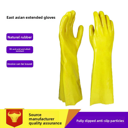 FOR WHOLE SALE ONLY PRICE ON REQUEST                                   045 Coated Gloves Dishwashing Kitchen PVC Gloves Waterproof Oilproof Acid Alkali Resistant Industrial Labor Protection Gloves Wholesale