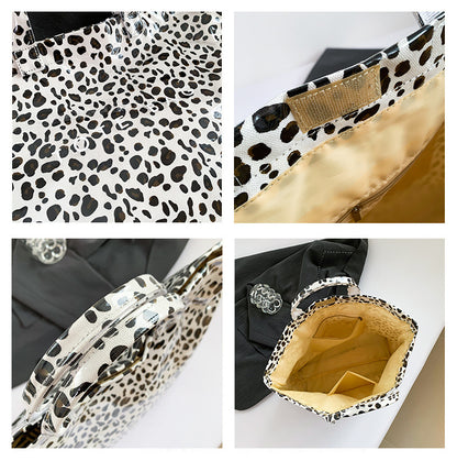 Leopard Print Handheld Large Bag Tote Bag