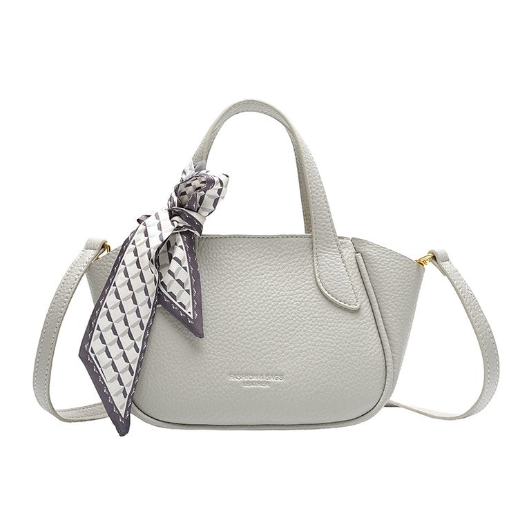 Women's Bag Vegetable Basket Bag PU Zipper Crossbody Handbag One Size