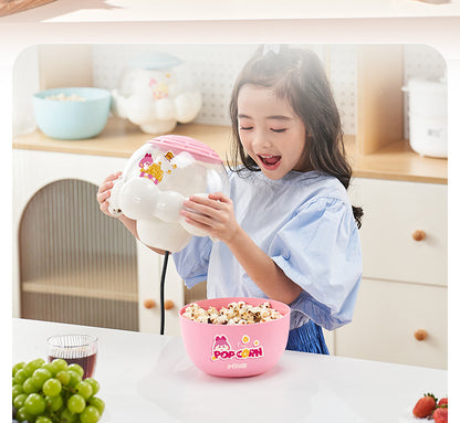 Toys Children's Mini Popcorn Machine Electric Fully Automatic Multi-Functional Small Home Appliance Pretend Play Popcorn Maker for Home Use