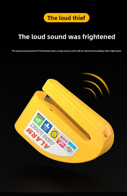 Universal Electric Bike Disc Brake Lock Motorcycle Lock Anti-Theft Bicycle Alarm Disc Brake Lock Mountain Bike Lock Bicycle Lock