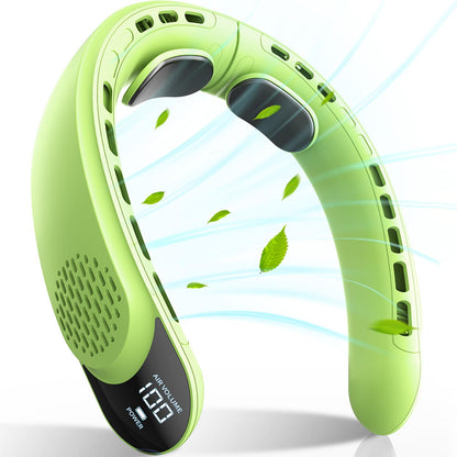 Premium New Neck Hanging Fan Silent Cooling Mini USB Neck Hanging Small Fan Rechargeable Long Battery Life