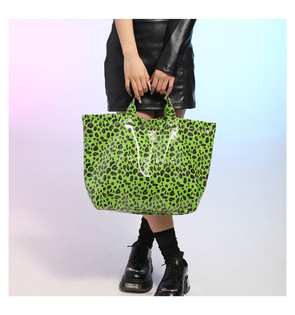 Leopard Print Handheld Large Bag Tote Bag