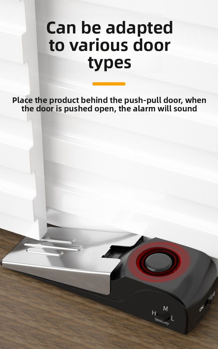 Hotel Door Stop Anti-Theft Alarm Door Gap Anti-Theft Device Door Stop Alarm Home Door Stop Alarm