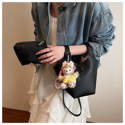 Niche Design Sense Simple Commuting Versatile Bucket Bag