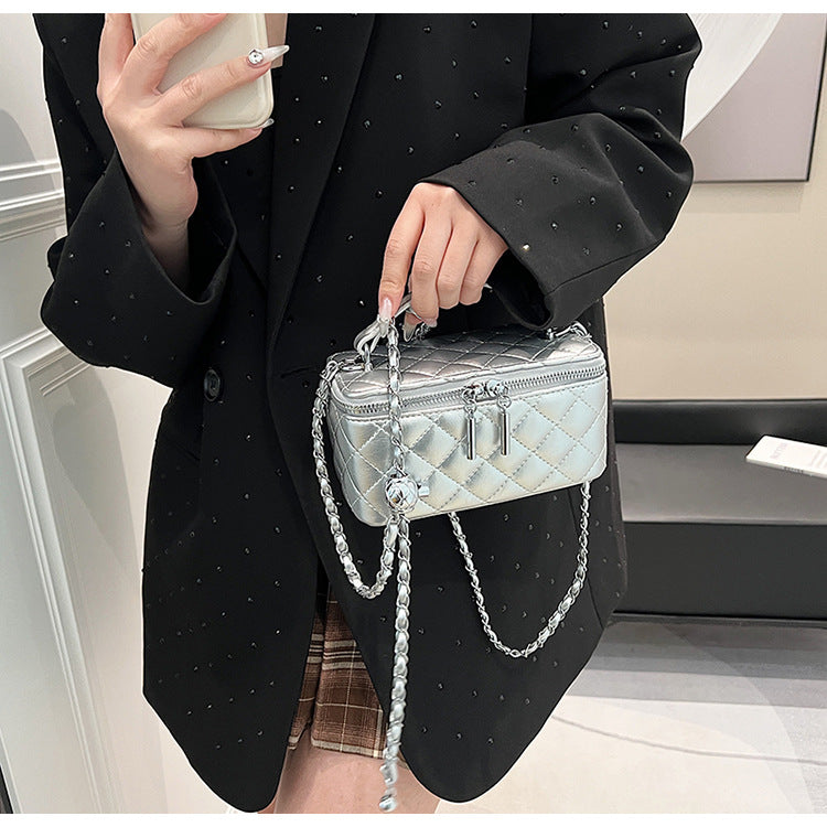 Versatile Simple Elegant Square Bag Shoulder Crossbody Bag