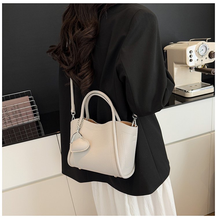 Tote Bag Zipper Shoulder Bag Women's Bag PU