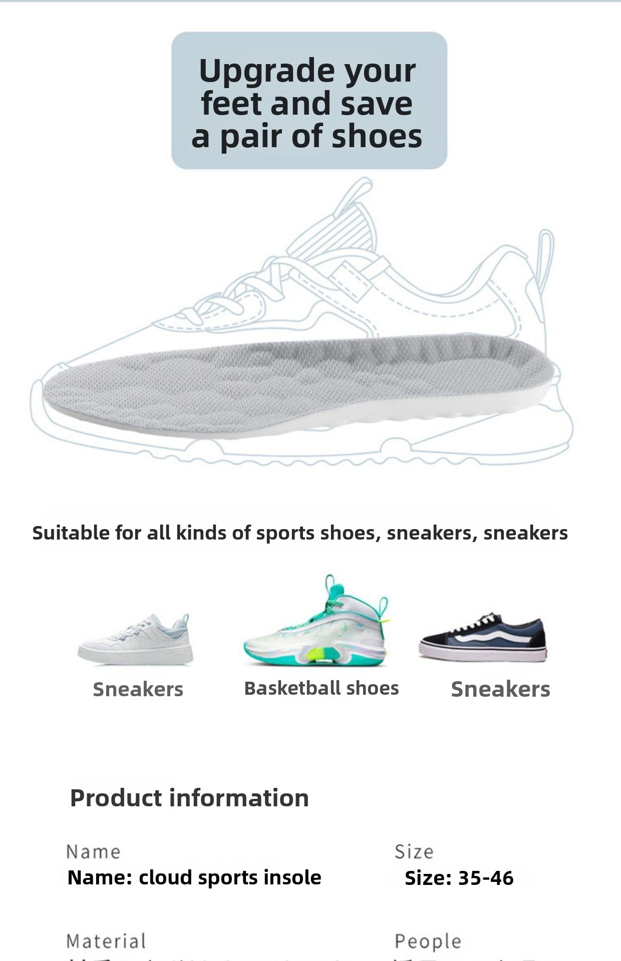 PU Height Increase Insoles for Men and Women, Invisible Inner Height Increase Pads, Non-Deforming, Non-Collapsing, Ultra-Soft Shock-Absorbing Height Increase Pads, Sports Thickened