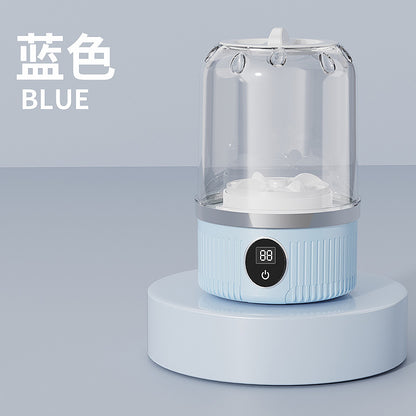 Mini Small Washing Machine Blue Light Sterilization Portable Baby and Mother Underwear Socks Panties Professional Underwear Laundry Cup
