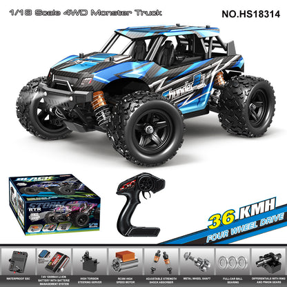 1/18Brushless High-Speed Four-Wheel Drive2.4G Full Scale Professional RC Remote Control Off-Road Big Wheel Bike1/14Brush