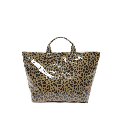 Leopard Print Handheld Large Bag Tote Bag