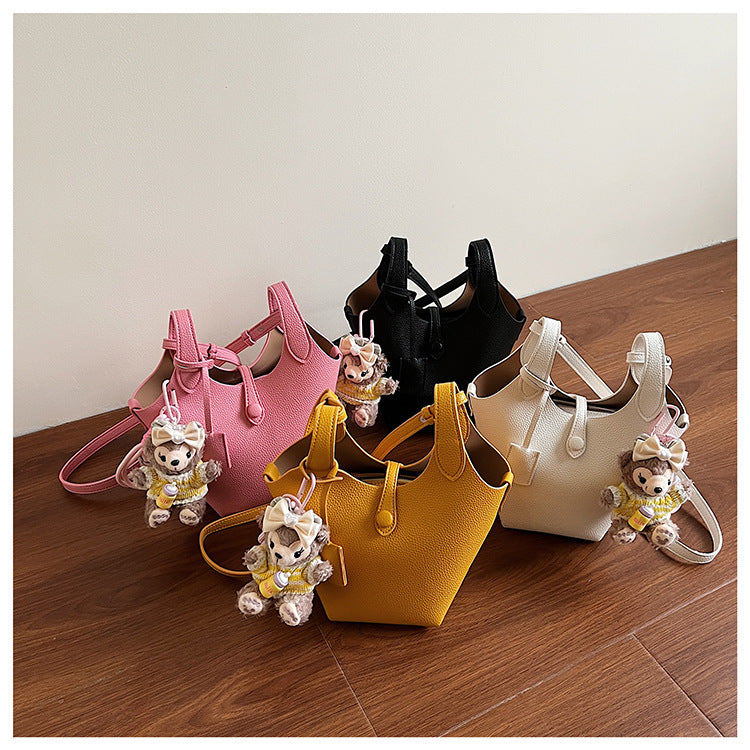 Niche Design Sense Simple Commuting Versatile Bucket Bag