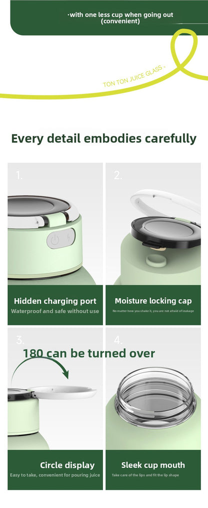 Portable Small Fruit Juicer for Making Juice, Fruit and Vegetable Juicer blender	Mini Juicer Cup