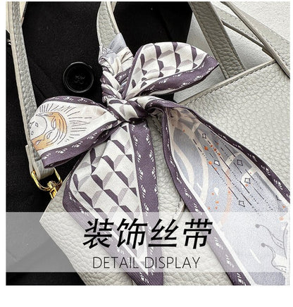 Women's Bag Vegetable Basket Bag PU Zipper Crossbody Handbag One Size