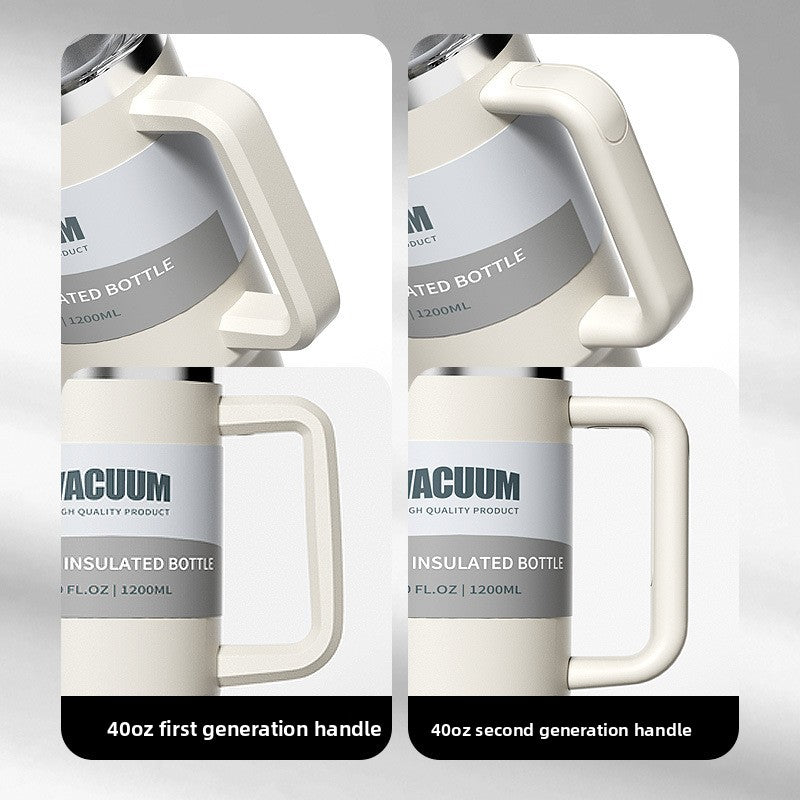 40oz Car Cup Large Capacity Insulated Cup Ice Cup304Stainless Steel Car Cup Cold Preservation