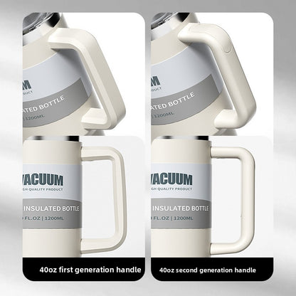 40oz Car Cup Large Capacity Insulated Cup Ice Cup304Stainless Steel Car Cup Cold Preservation