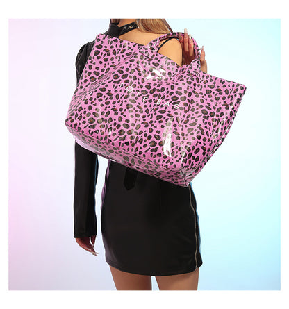 Leopard Print Handheld Large Bag Tote Bag