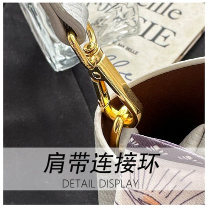 Women's Bag Vegetable Basket Bag PU Zipper Crossbody Handbag One Size