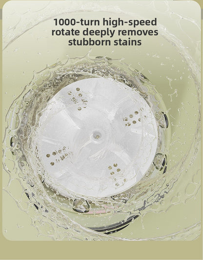 Mini Small Washing Machine Blue Light Sterilization Portable Baby and Mother Underwear Socks Panties Professional Underwear Laundry Cup