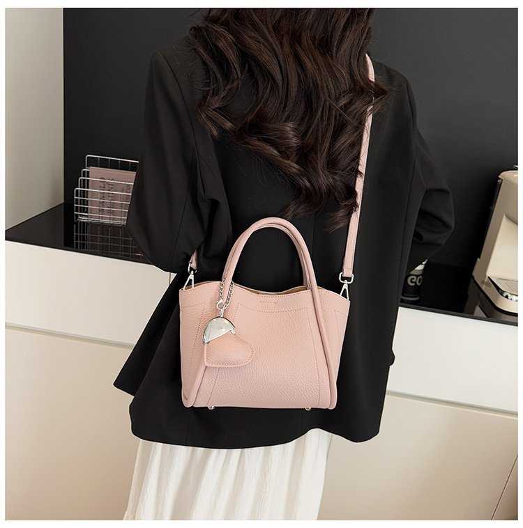 Tote Bag Zipper Shoulder Bag Women's Bag PU