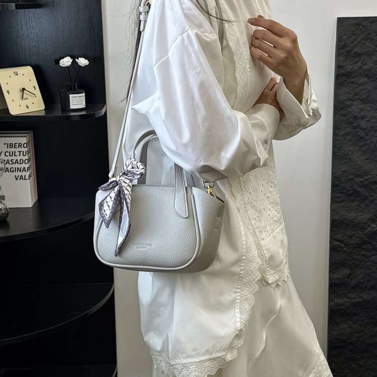 Women's Bag Vegetable Basket Bag PU Zipper Crossbody Handbag One Size