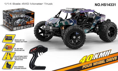 1/18Brushless High-Speed Four-Wheel Drive2.4G Full Scale Professional RC Remote Control Off-Road Big Wheel Bike1/14Brush